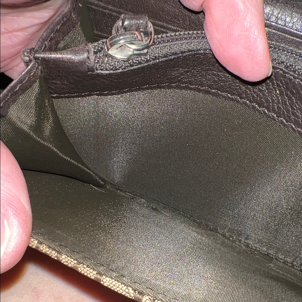 DIOR Brown and Tan Wallet - Picture 3 of 5